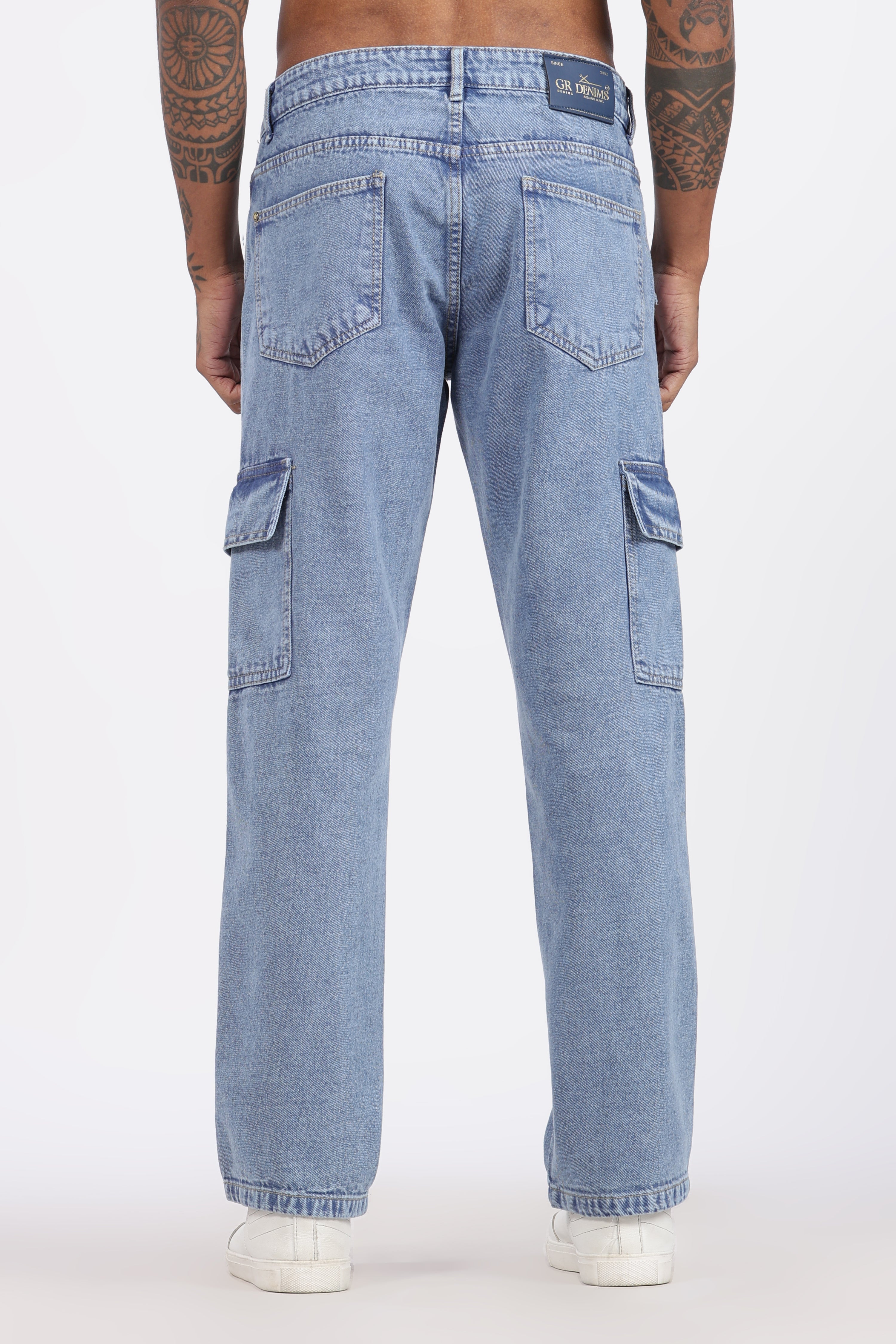 MEN'S CARGO - MID BLUE