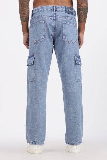 MEN'S CARGO - MID BLUE