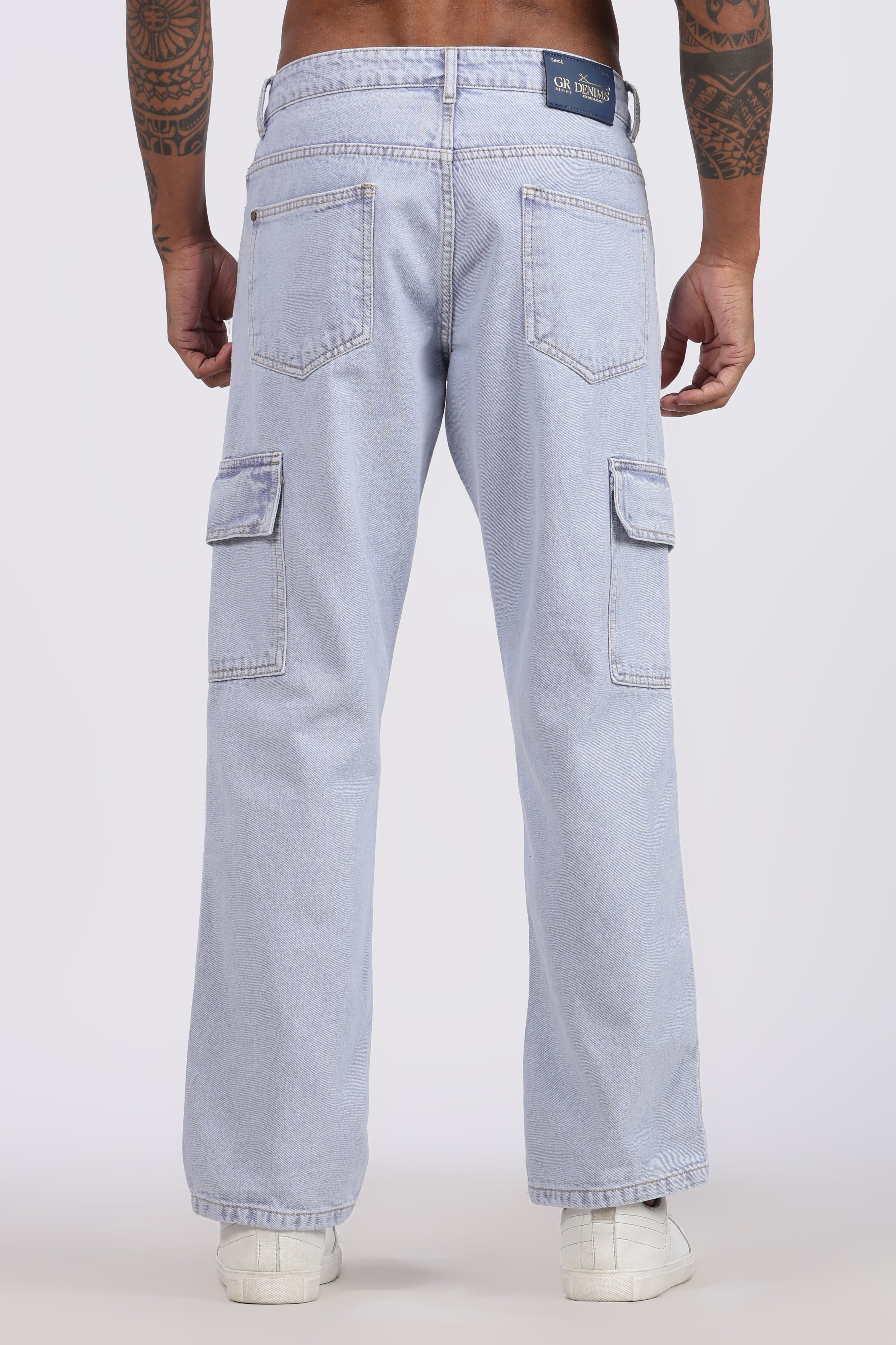 Cargo Pants | Sky Blue