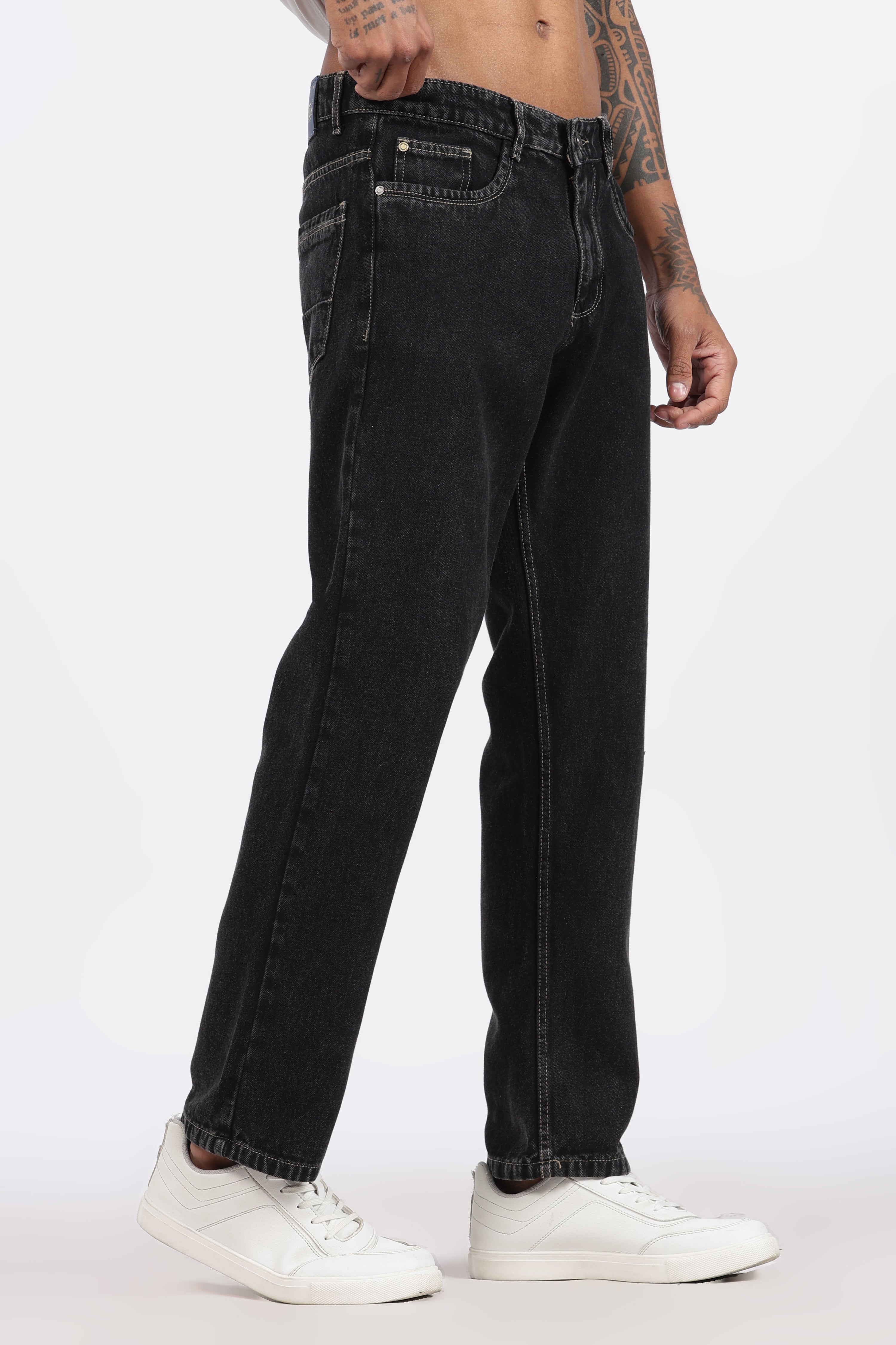 Regular Fit | Charcoal Black