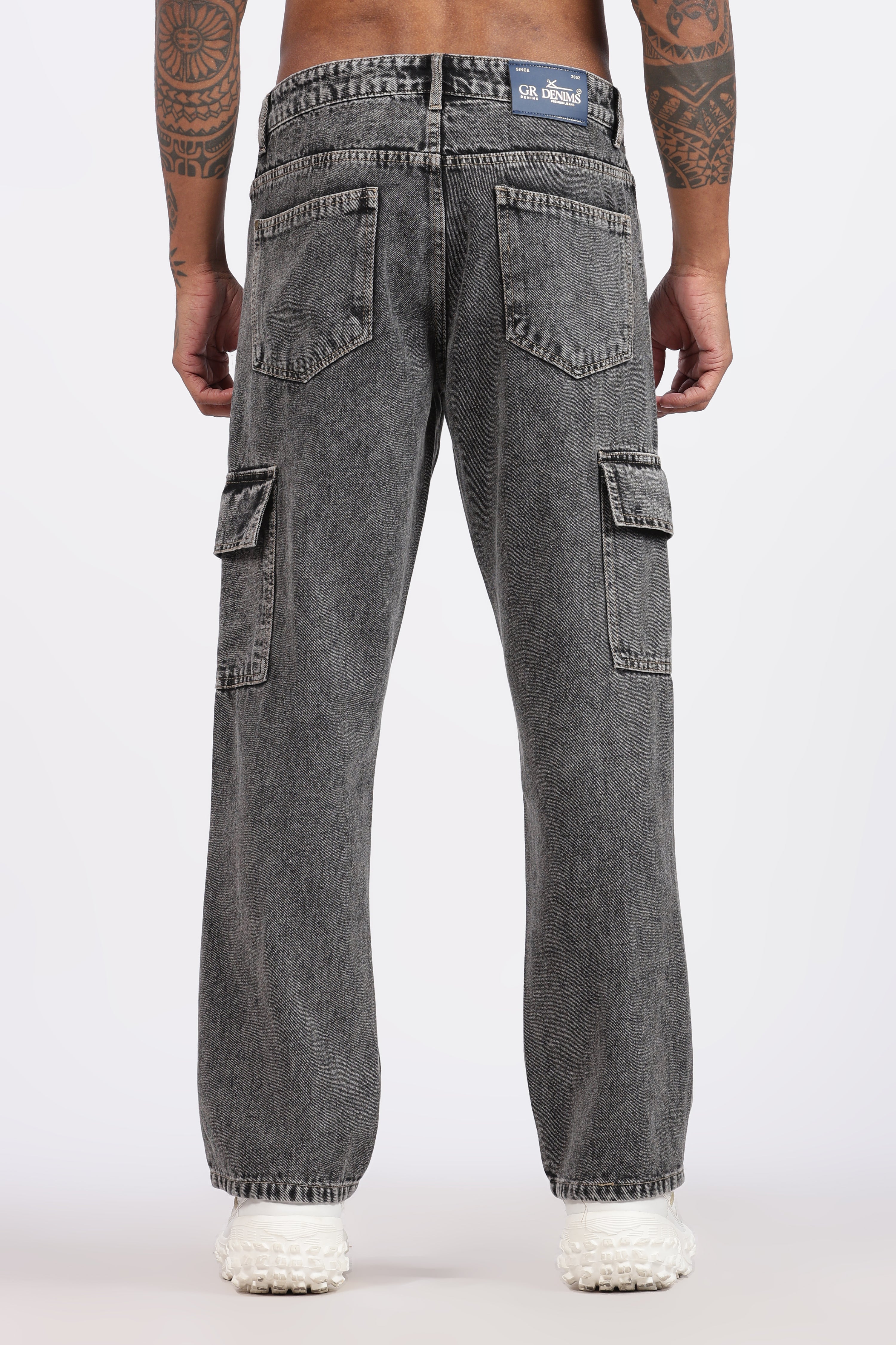 Cargo Pants | Charcoal Black