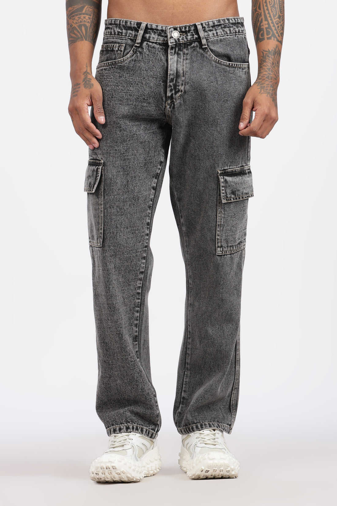 Cargo Pants | Charcoal Black