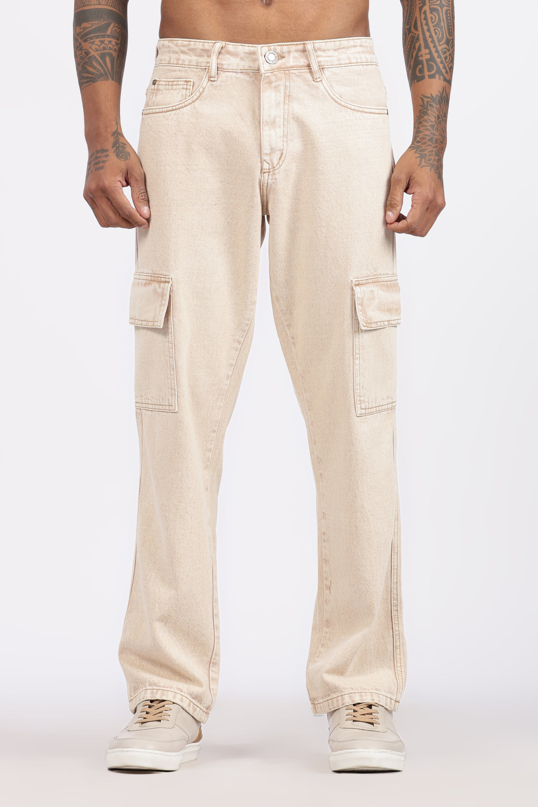 Cargo Pants | Sand Beige