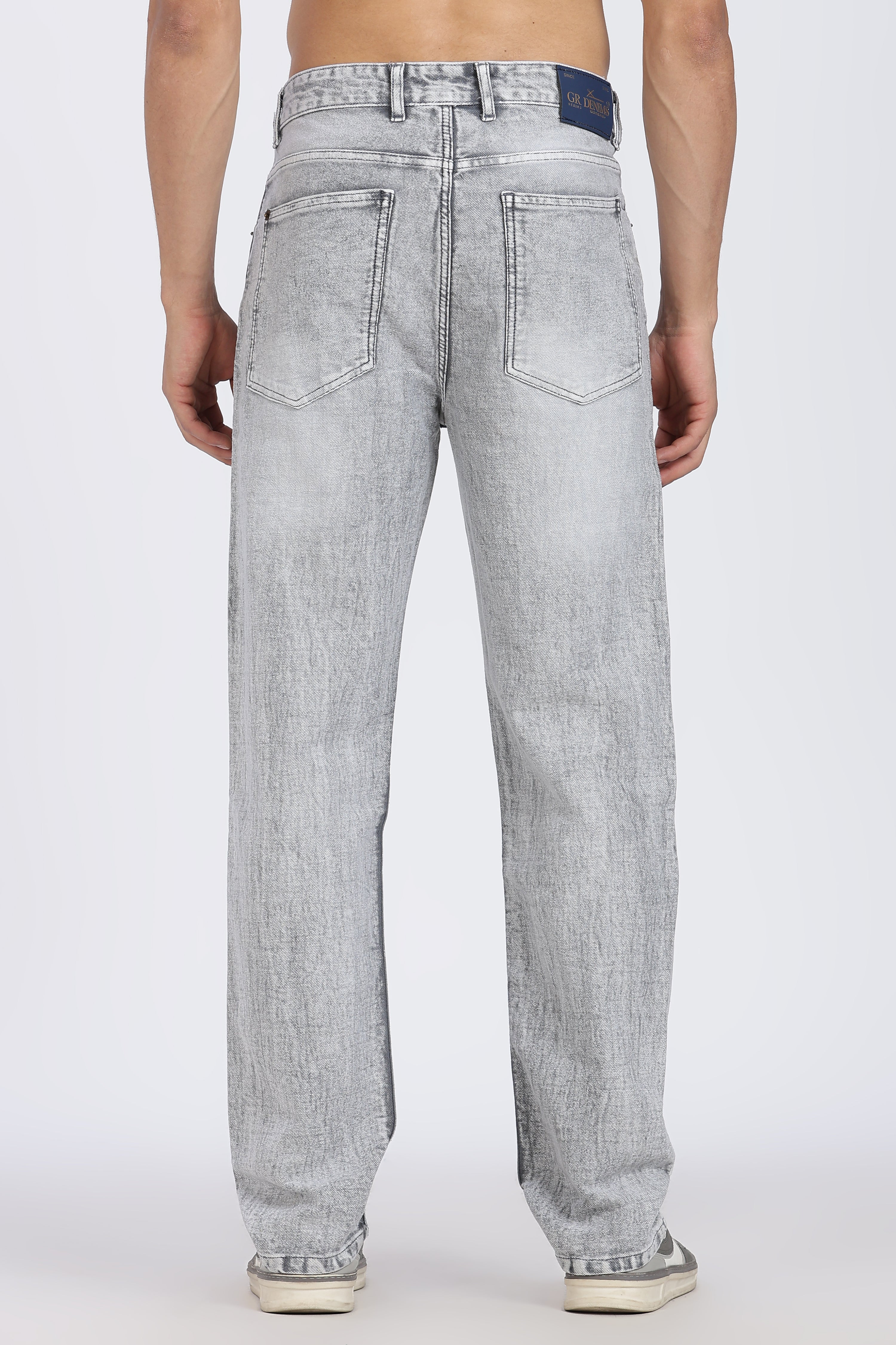 Regular Fit | Faded Light Grey