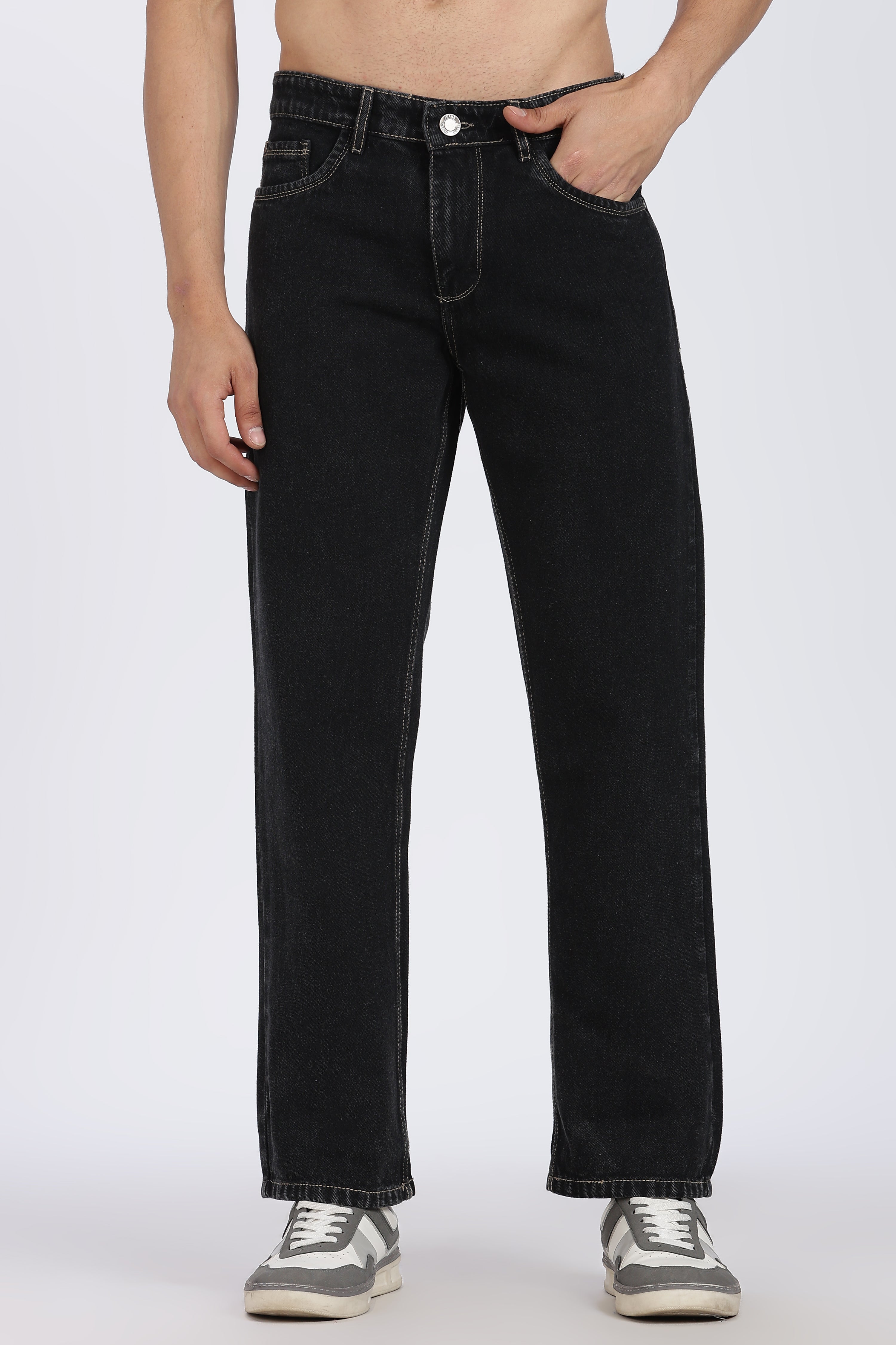 Straight Fit | Jet Black