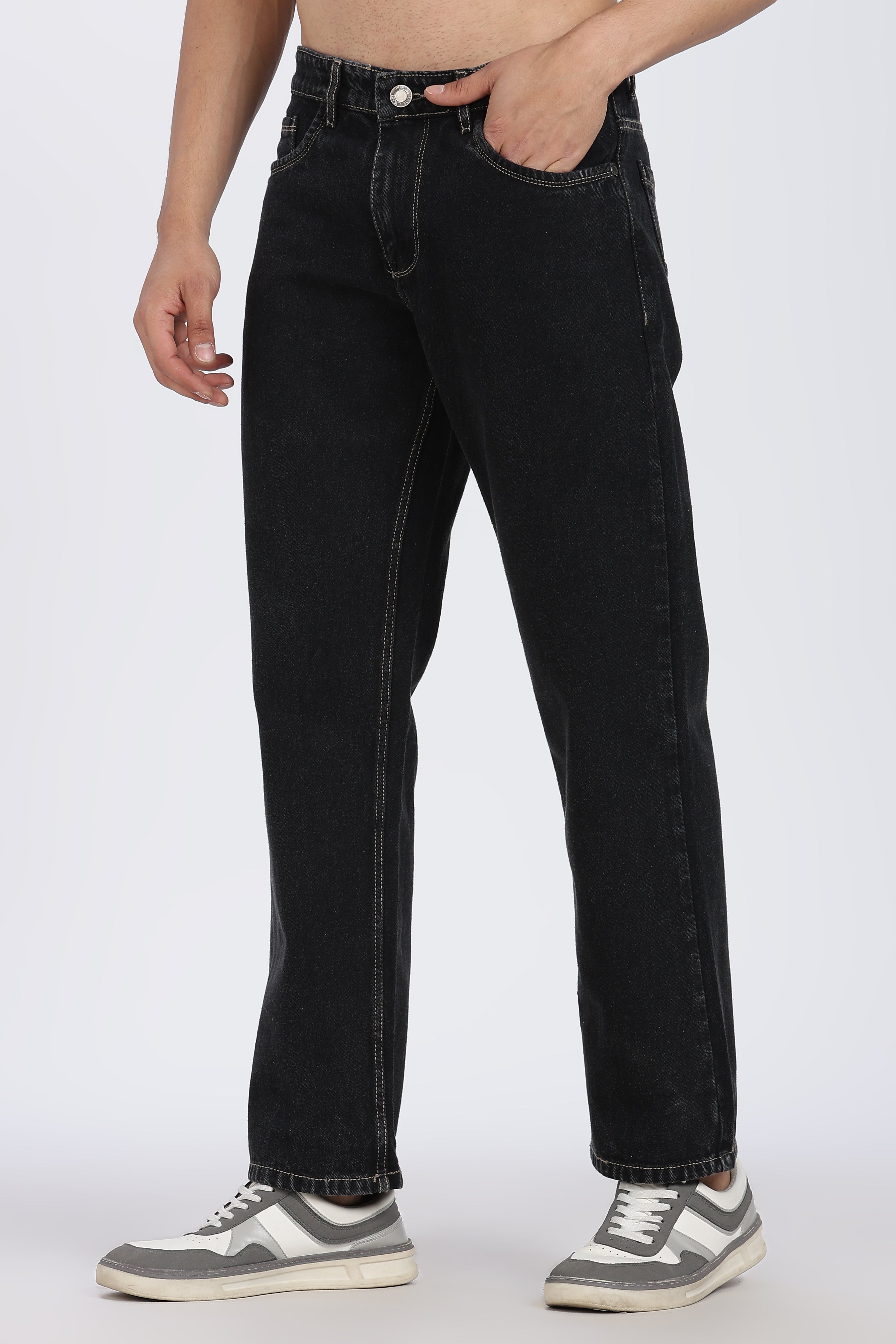 Straight Fit | Jet Black
