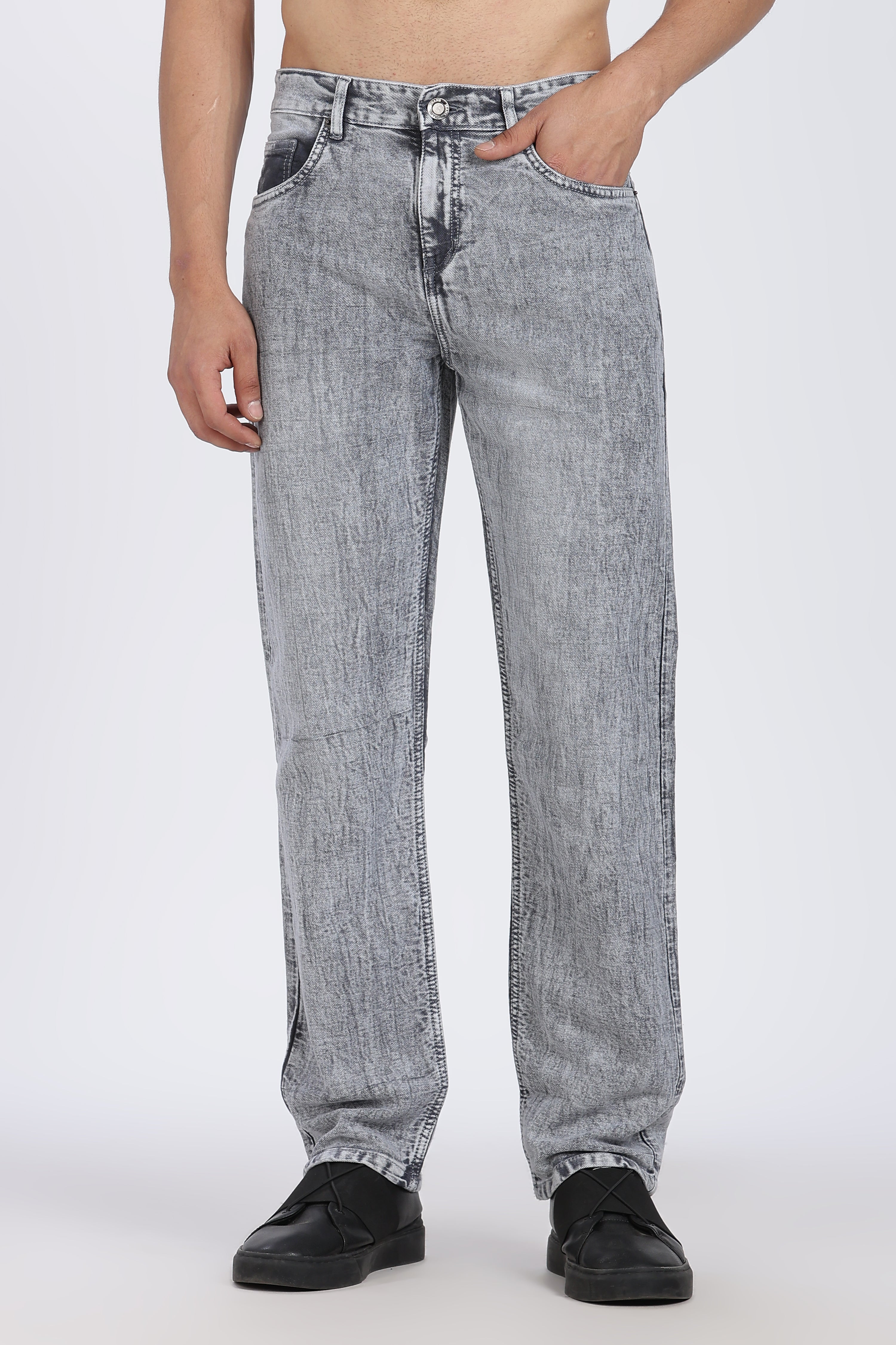Regular Fit | Faded Dark Grey