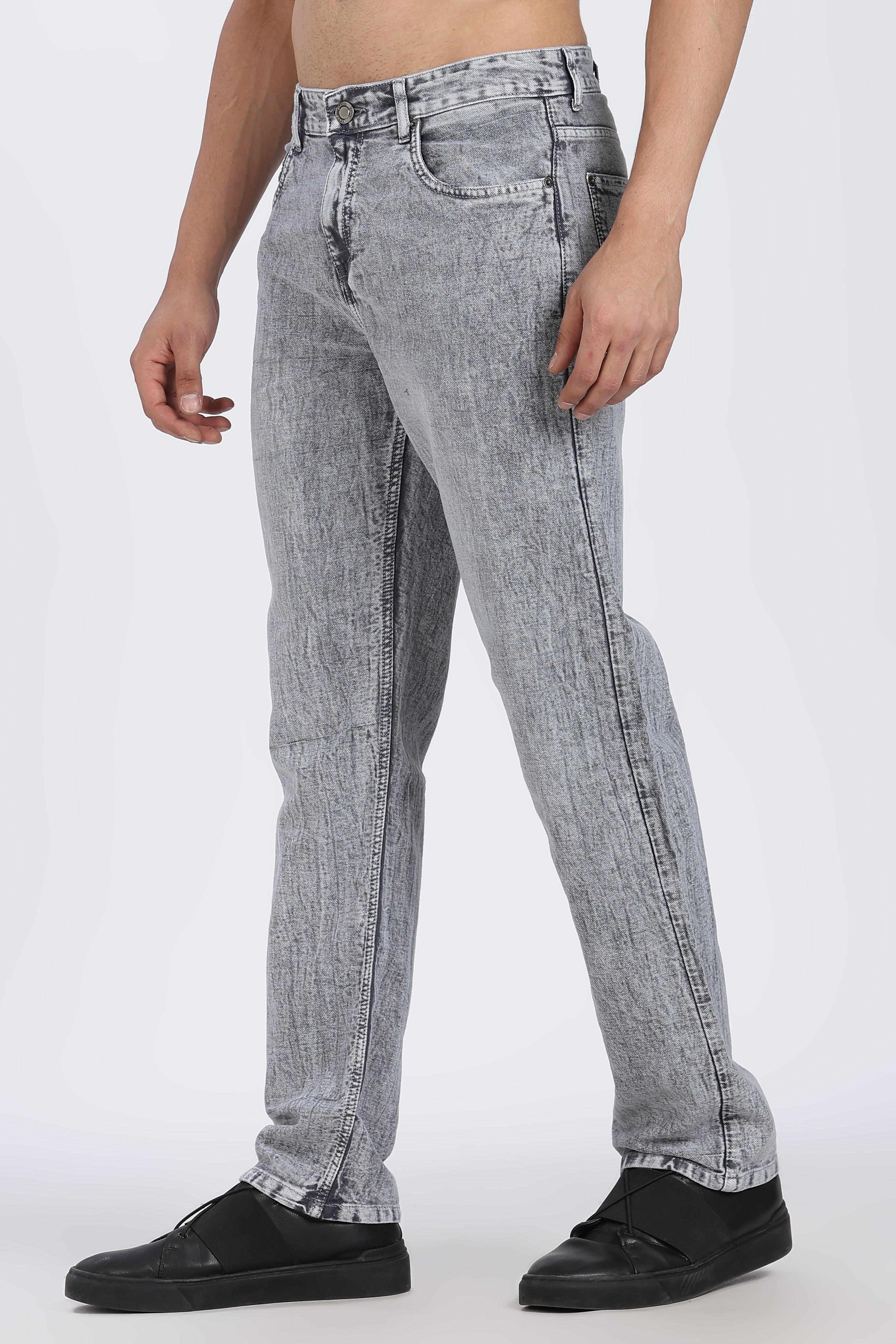 Regular Fit | Faded Dark Grey