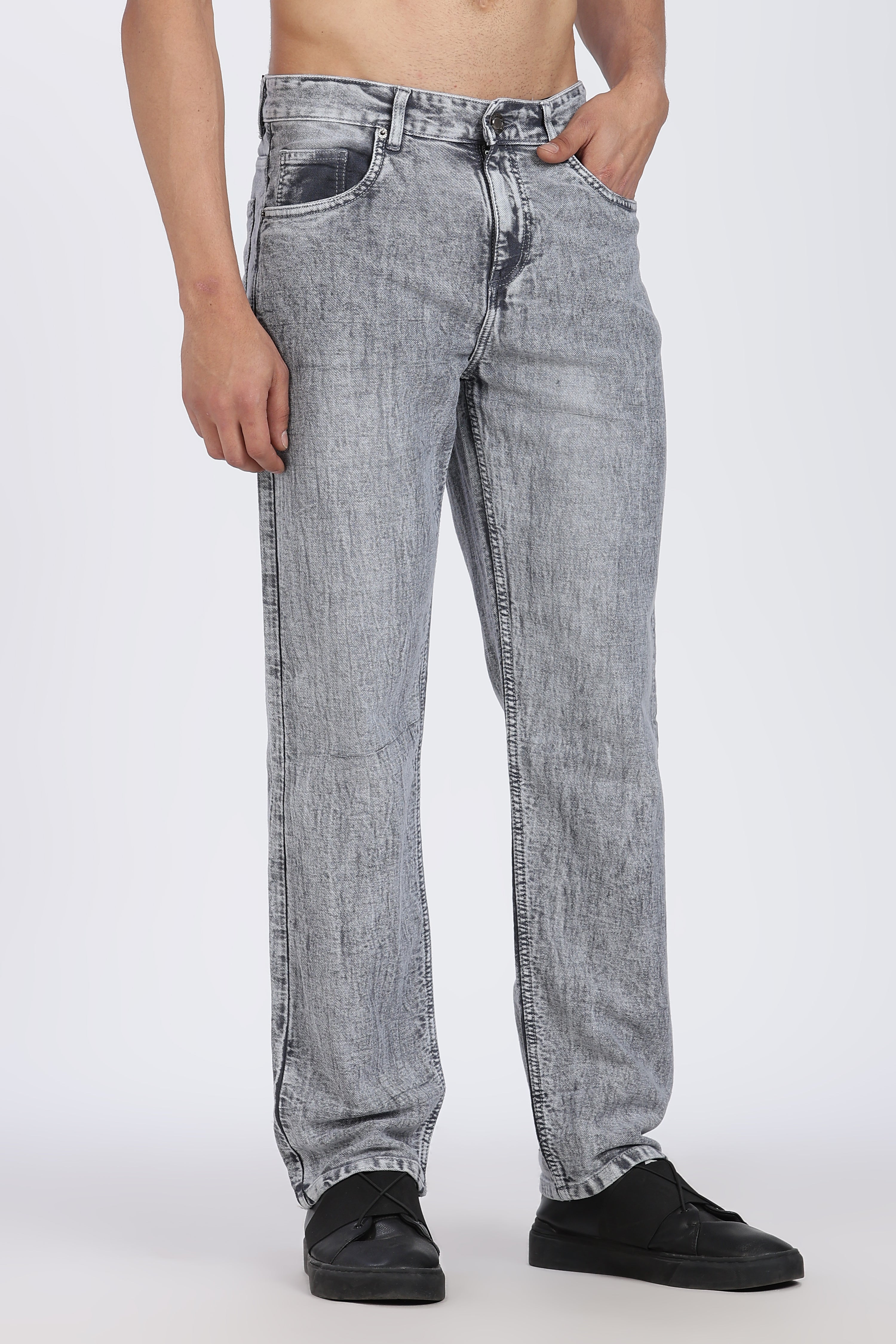 Regular Fit | Faded Dark Grey