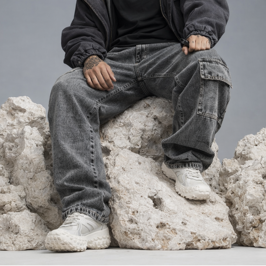 Cargo Pants | Charcoal Black